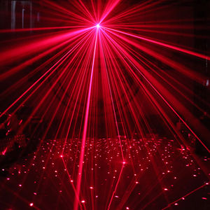 DJ Disco Party KTV Iluminación de escenario Haz Proyector de animación Festival Decoraciones navideñas Espectáculo de música Fuente láser para Bar - Product Image 1