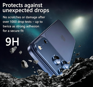 Protection d'objectif d'appareil photo pour iPhone 17 Pro Max, film protecteur intégré OEM Armor, verre trempé métallique AR, couvercle d'objectif de caméra arrière - Product Image 5