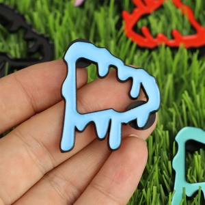 Youmigift Genshin <b>Retro</b> Glitter Lapel Soft Anime Kawaii Hop Metal Logo Pins Custom Hat Enamel Pin - Product Image 1
