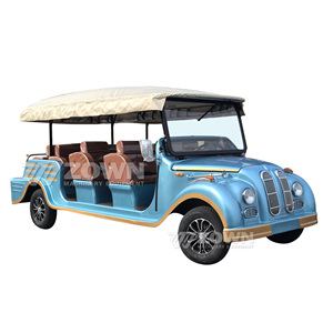 Voiture Classique Européenne Électrique Vintage Écologique – Véhicule de Tourisme Rétro pour Service VIP Hôtelier - Product Image 1