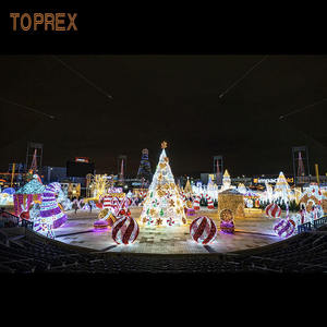 Motivo a forma di campana personalizzabile grande 3D ha condotto la luce gigante decorazioni per esterni di natale per l'illuminazione decorativa festiva - Product Image 4