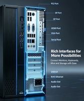 PC Set Lengkap Xinchuang Secure Office Towe 2.7GHz16GB 512GB NVMe SSD Compact 8L Chassis Stabilitas Tinggi untuk Pengadaan Pemerintah