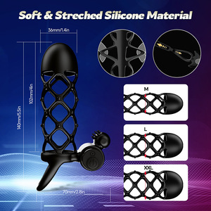Couverture en silicone pour retardateur de charge, pour les soins des organes génitaux masculins - Product Image 5