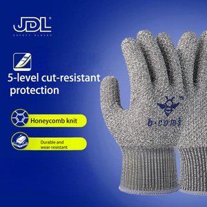 Gants résistants aux coupures HPPE pour le travail en <span class=keywords><strong>cuisine</strong></span> <span class=keywords><strong>Anti</strong></span>-<span class=keywords><strong>coupure</strong></span> Confort de préhension Niveau 5 Gants résistants aux coupures haute performance - Product Image 2