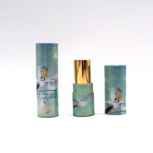 Tubos de papel de bálsamo labial, contenedores de cartón vacíos coloridos de lujo - Product Image 5