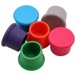 Custom Logo <strong>Elastic</strong> Beer <strong>Bottle</strong> Stopper Non-Deformable <strong>Bottle</strong> Cap Silicone Round Red Wine <strong>Bottle</strong> Cap Sealed Non-Breathable