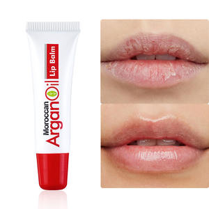 Lápiz labial con vitamina E, 10g, bálsamo labial, aceite de argán marroquí, repara rápidamente el secado y la descamación, hidratante de larga duración - Product Image 1