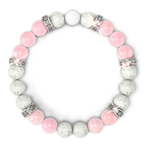 Wholesale Rose Quartz Anxiety Ladies Love Crystal <strong>Beads</strong> <strong>Bracelet</strong> Natural Friendship Gifts Real Gemstone <strong>Bracelet</strong> - Product Image 1