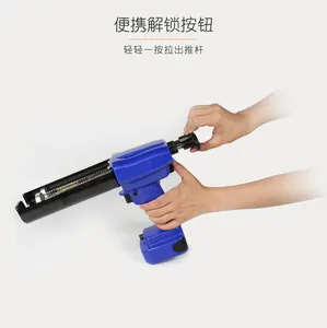 385ml 3:1 Ratio Adhesive And Sealant Dispensing Cordless Adhesive Spray Gun Electric Caulking Gun