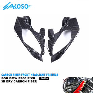 AKOSO <span class=keywords><strong>F900XR</strong></span> <span class=keywords><strong>2023</strong></span> Carénages de carrosserie 3K Carénage de support de phare avant de moto en fibre de carbone sèche pour BMW F900R <span class=keywords><strong>F900XR</strong></span> 2020 + - Product Image 1