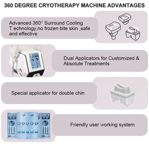 Professional <strong>Cryotherapy</strong> two Handle Device Portable <strong>Cryotherapy</strong> Machine <strong>Price</strong> Slimming Machine - Product Image 3