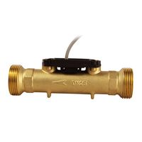 Transducteur de débit d'eau ultrasonique étanche IP68 OEM, capteur de débit, compteur d'eau DN15-DN25