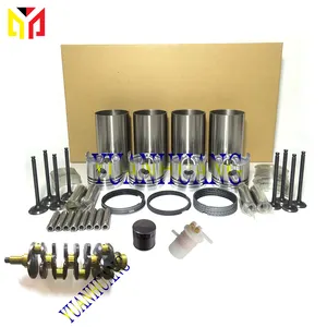 Kit de reconstrucción del motor para Mitsubishi S4L2, filtro de aceite del cigüeñal, filtro de combustible, motor compatible con tractor, carretilla elevadora