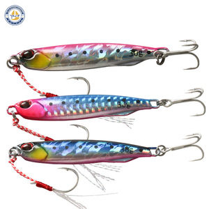 Señuelo Vibra Lure 30g 40g con Doble Anzuelo para Pesca en Agua Dulce y Salada, Señuelo para Lubina, Cebo de Fondo, Set ABC - Product Image 5