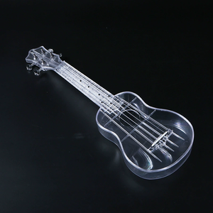 Venta al por mayor de instrumentos musicales de <span class=keywords><strong>ukelele</strong></span> de plástico transparente de 21 pulgadas - Product Image 4