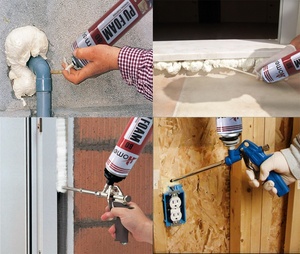 Bán buôn <span class=keywords><strong>Polyurethane</strong></span> (<span class=keywords><strong>PU</strong></span>) bọt khối chất kết dính mở rộng Bọt keo cho xây dựng và chế biến gỗ - Product Image 6