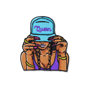 2025 New <span class=keywords><strong>Wholesale</strong></span> Custom ized Design Kleidung Trucker Hut Low Moq Eisen auf Cartoon Black Girl <span class=keywords><strong>Patches</strong></span> Stickerei <span class=keywords><strong>Patches</strong></span> Custom