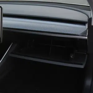 Car Glove Box Storage Organizer for Tesla Model 3 Y Accessories 2022 Center Console Glovebox Layered Partition Sorting Board