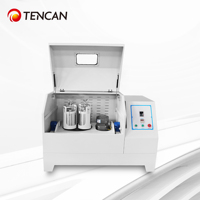 TENCAN Broyeur planétaire à boulets 360 ° QXQM-12L Broyage de poudre nano et préparation d'échantillons Broyeur de laboratoire directionnel complet
