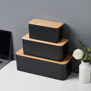 Caja Organizadora de Cables USB Rectangular, Ecológica, de Inyección, Diseño Moderno para Organización de Escritorio, Uso Multifuncional, Venta al Por Mayor - Product Image 5