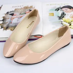 CLS004 grosir China office wanita elegan fashion flat nyaman sepatu kasual wanita