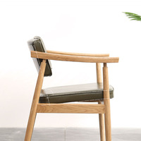 Salon moderne meubles de loisirs fauteuil canapé chaise en bois en tissu