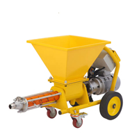 Mesin Semprot Multifungsi 220V Motor Brushless untuk Cat Batu Asli, Semen, Slurry, Mortar, dan Pelapis Anti Air