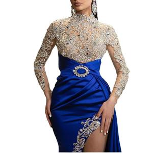 DQ292 abiti moda donna abito lungo <span class=keywords><strong>da</strong></span> <span class=keywords><strong>sera</strong></span> <span class=keywords><strong>manica</strong></span> <span class=keywords><strong>lunga</strong></span> elegante signora abiti <span class=keywords><strong>da</strong></span> <span class=keywords><strong>sera</strong></span> - Product Image 5