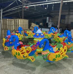 Kommerzielle elektrische Kinder rotierende Karussell Vergnügung spark Indoor und Outdoor Spielplatz Fahrt <span class=keywords><strong>Mini</strong></span> Karussell zu verkaufen - Product Image 4