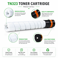 Cartouche de toner compatible TN323 pour Konica Minolta Bizhub |   Cartouche de toner noir premium pour photocopieur |   Fabrication OEM ODM Vente en gros