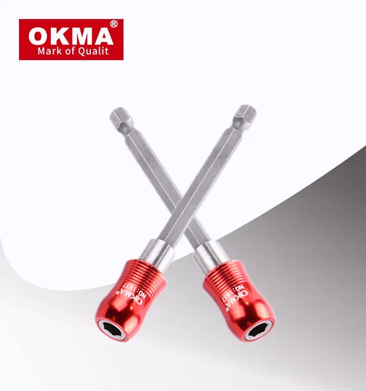 H1/4" Quick Release Bit Holder 100mm Magnetic Extension Socket Screwdriver Drill