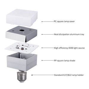 Bombillas LED Decorativas Personalizadas con Base <span class=keywords><strong>E27</strong></span> y B22, 9W-38W, Temperatura de Color 3000K/6500K, Certificación CE - Product Image 6