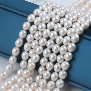 Wholesale Rice Beads Fresh Water Pearl DIY Semi-finished Jewelry Materials