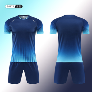 Ensemble de shorts de sport unisexe personnalisable grande taille en polyester respirant pour l'été, uniforme de football taille XL, techniques d'impression - Product Image 5