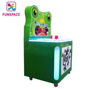 FUNSPACE Machine de jeu d'arcade à monnayeur Frog Hammer pour enfants, en métal, version anglaise, garantie 1 an, vente en gros à prix abordable - Product Image 2