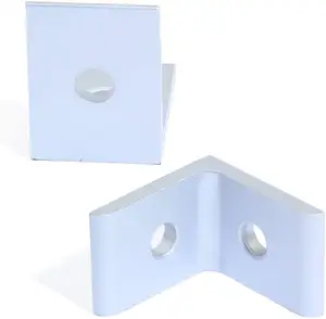 Özel alüminyum düz sağ köşe bağlantı köşeli mesnet 4040 2020 profilleri - Product Image 5