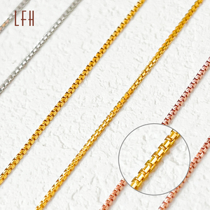 <span class=keywords><strong>Vendita</strong></span> all'Ingrosso Collana a Catenina in Oro Puro 18k Au750 <span class=keywords><strong>Gioielli</strong></span> Autentici in Oro 18k Impegnabili - Product Image 3