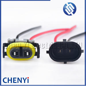 2-poliger wasserdichter Auto-Stecker H8 H9 H11 Xenon-Glühbirnen-Scheinwerfer fassung Kurven lampe Kabelbaum stecker 12124817 12124819 - Product Image 5