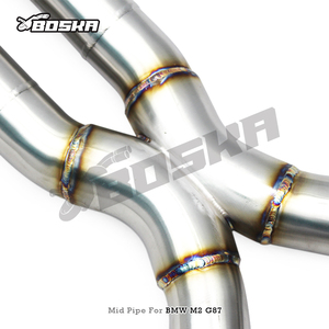 Tubo Intermedio de Escape de Igual Longitud OEM Boska para BMW M2/M3 G80/G82/G87 S55 3.0T 2023-2026, Sistema de Escape con Tubos en X de Acero Inoxidable - Product Image 4