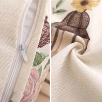 Housse de coussin décorative moderne avec imprimé lune pour l'Aïd Moubarak 2027 – Idéale pour canapé, chambre et salon