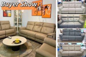 Oriental Orange 3 Places Canapé En Cuir Moderne Canapés Modulaires Sectionals Causeuses Vente Chaude Petit Bureau Extra Long En Cuir Véritable - Product Image 6