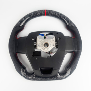 Volante de fibra de carbono forjado directo de fábrica compatible con Toyota Hilux Fortuner Camry Land Cruiser <span class=keywords><strong>Gr</strong></span> <span class=keywords><strong>Corolla</strong></span> Hiace 86 - Product Image 5