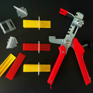 Manually adjustable metal structure <b>tile</b> <b>leveler</b> for wall <b>tiles</b>, ceramic <b>tiles</b>, and floor <b>tiles</b>. - Product Image 2