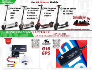 Monorim G16A GPS localisation <span class=keywords><strong>tracker</strong></span> compatible pour tous les scooters électriques et vélos & eMobility - Product Image 4