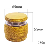 43*21mm avec 3 parties broyeur de chanvre en plastique pratique broyeur de chanvre en gros moins cher prix broyeur de tabac en plastique