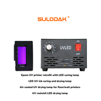 Lámpara UV de 395nm con Enfriamiento por Aire para Impresora UV Epson 4800 7880 9880, Lámpara LED de Curado para Impresora de Piso/Pared, Impresora de Inyección de Tinta en Línea