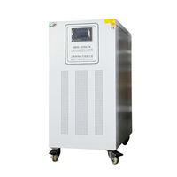 Régulateur de tension triphasé à enroulement en cuivre 3 AC AVR 250 kVA avec écran LCD, efficacité de 98 %, protection contre les surtensions, 50/60 Hz, ISO9001