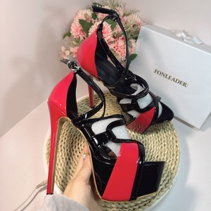 Sandales Designer Femme 2025 – Nouveauté Été Sexy à Talons Aiguilles Ultra Hauts et Plateforme, Sandales à Fines Lanières Tendance pour Femmes - Product Image 2