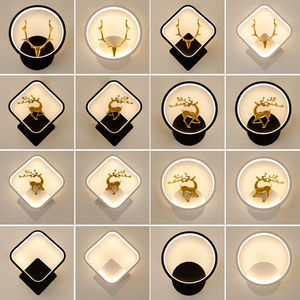 Lampes murales LED modernes minimalistes en aluminium <span class=keywords><strong>pour</strong></span> la maison et le bureau, avec une durée <span class=keywords><strong>de</strong></span> vie <span class=keywords><strong>de</strong></span> 30 000 heures - Product Image 3