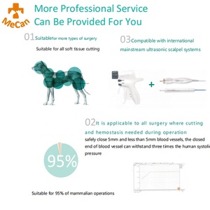 Sistema de bisturí ultrasónico veterinario para animales, nuevo generador de huesos, bisturí portátil para cirugía de mascotas - Product Image 5